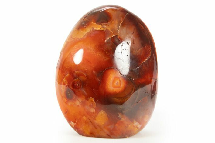 Free-Standing, Polished Carnelian Agate - Madagascar #317552